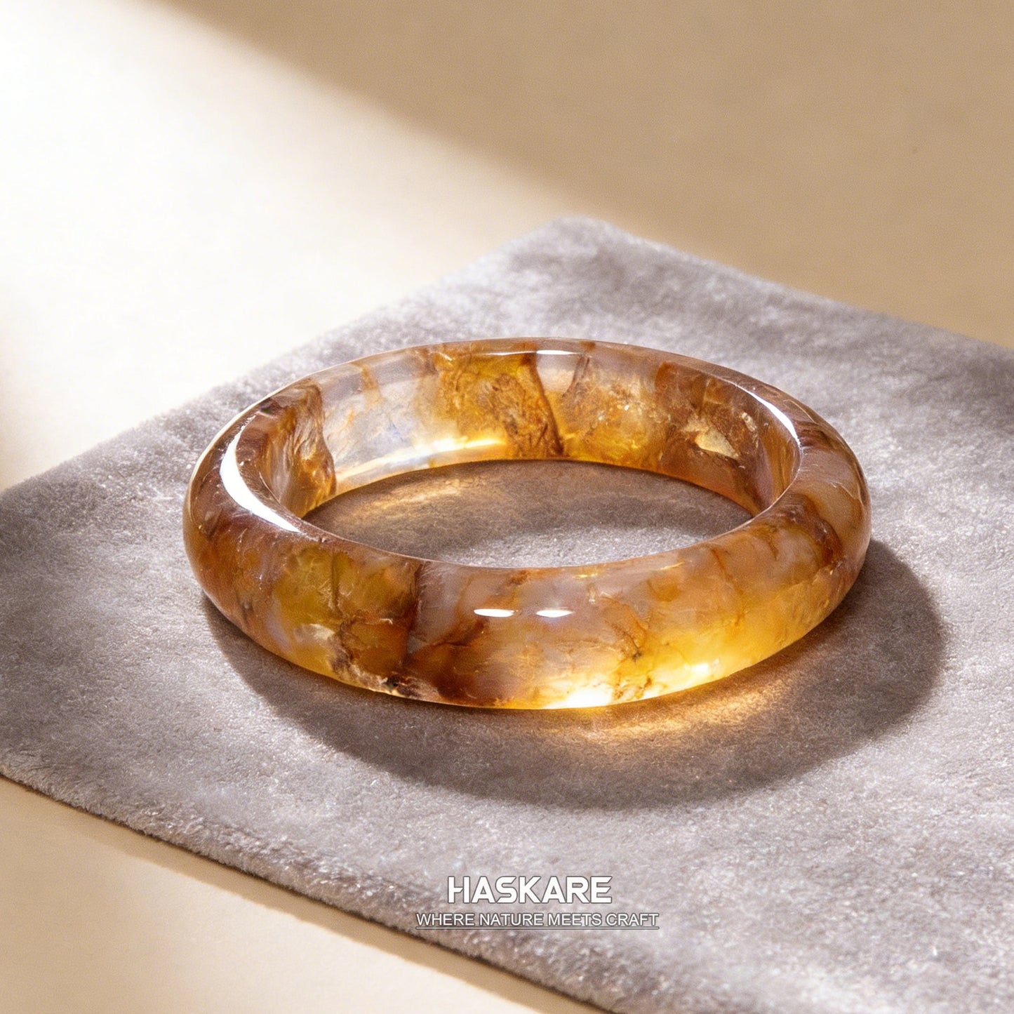 30  Natural Fire Quartz Bangle