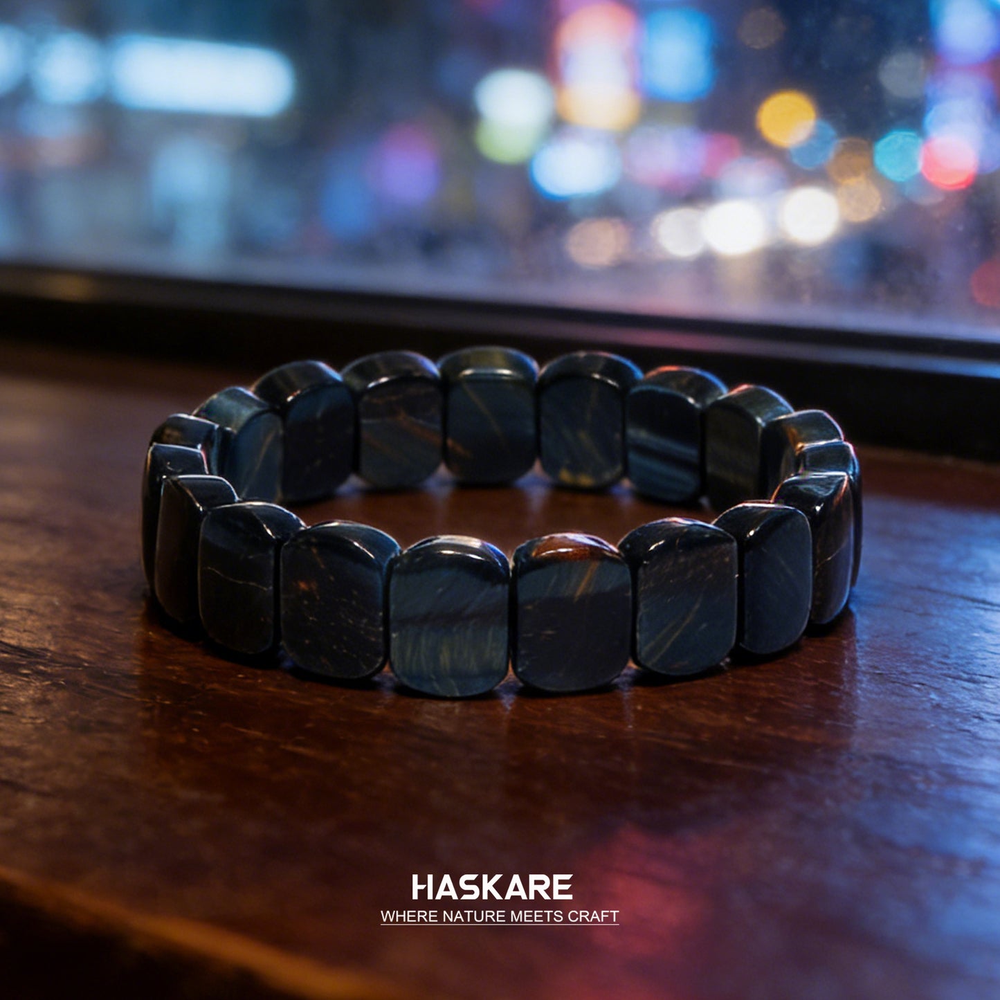 Blue Tiger's Eye Bracelet
