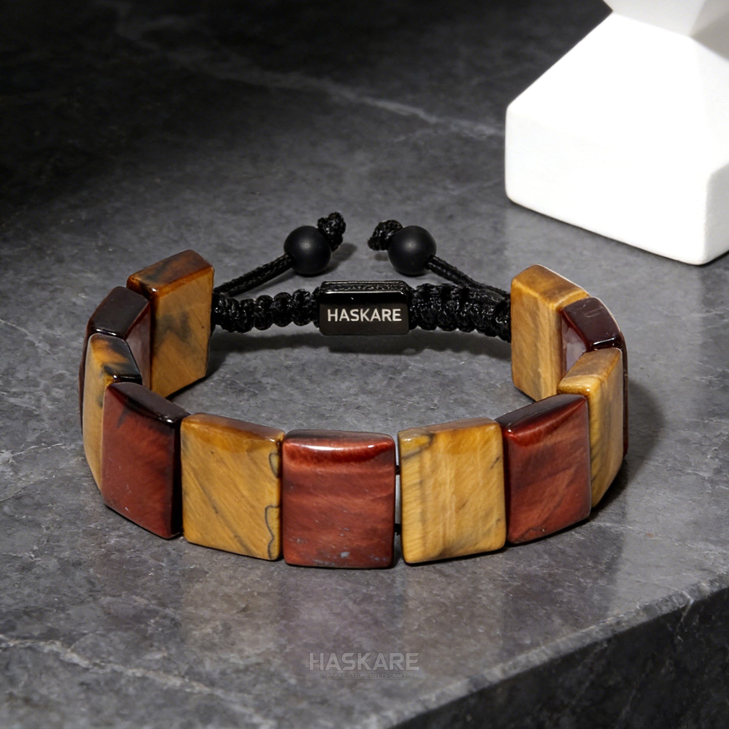Yellow and Red Tiger Bracelets