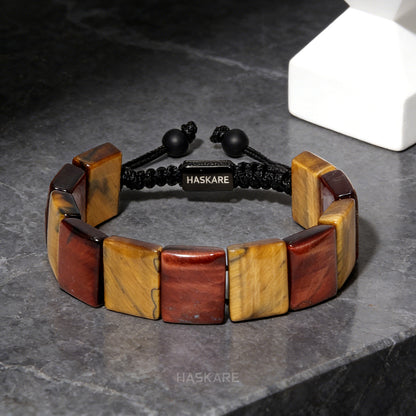 Yellow and Red Tiger Bracelets