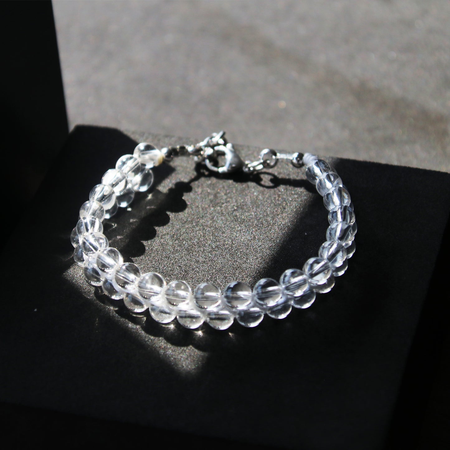 7"Clear Quartz Bracelet