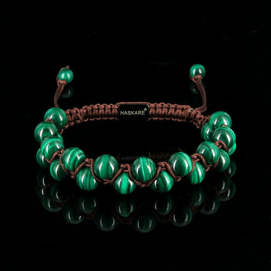 Malachite Beveled Bracelet