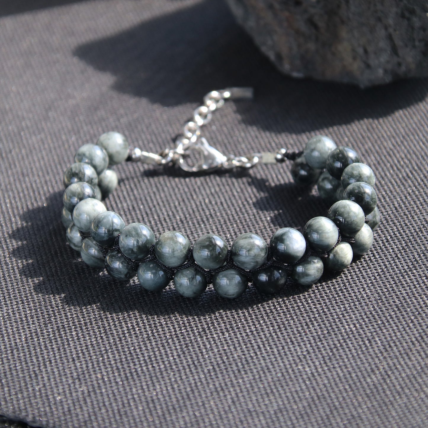 Mens Hawk Eye Bracelet 7.5"