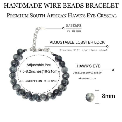 Mens Hawk Eye Bracelets Large