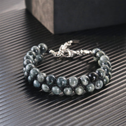 Mens Hawk Eye Bracelets Large