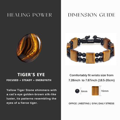 Tiger Eye Black Onyx Bracelet