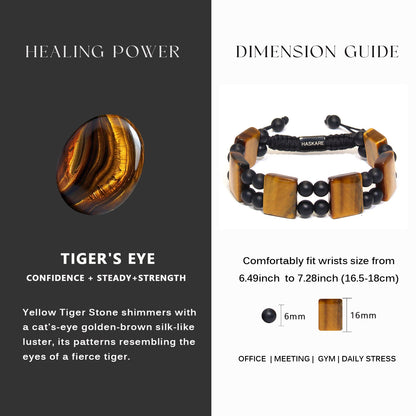 Tiger Eye Black Onyx Bracelet